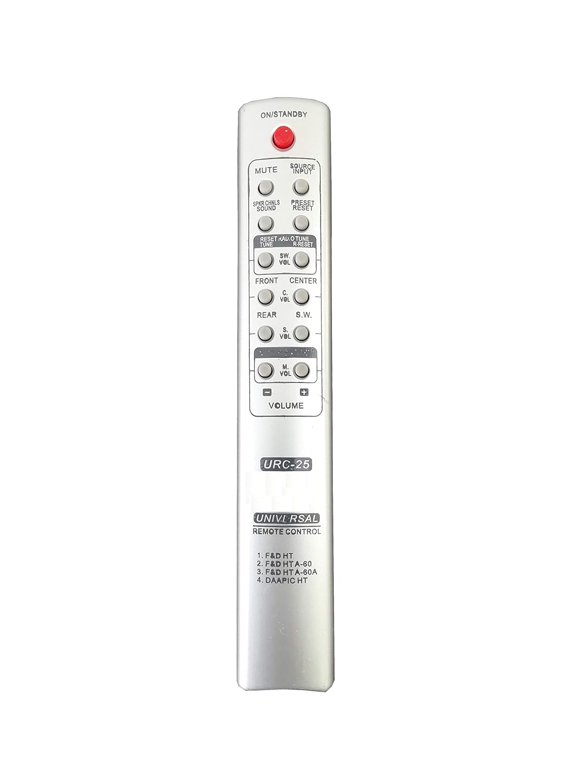 LipiWorld® URC-25 Home Theater System Remote Control Compatible for Dapic Home Theater