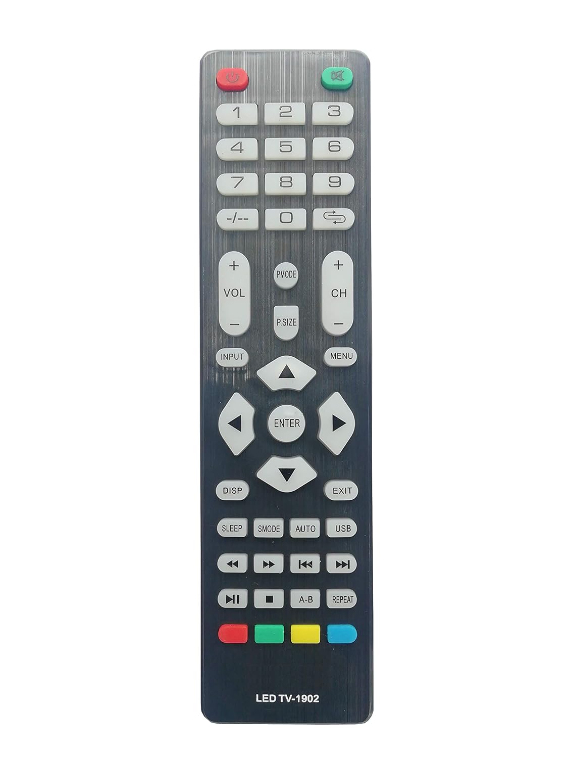 LipiWorld® LED-1902 LCD LED TV Remote Control Compatible for INTEX Tv Remote
