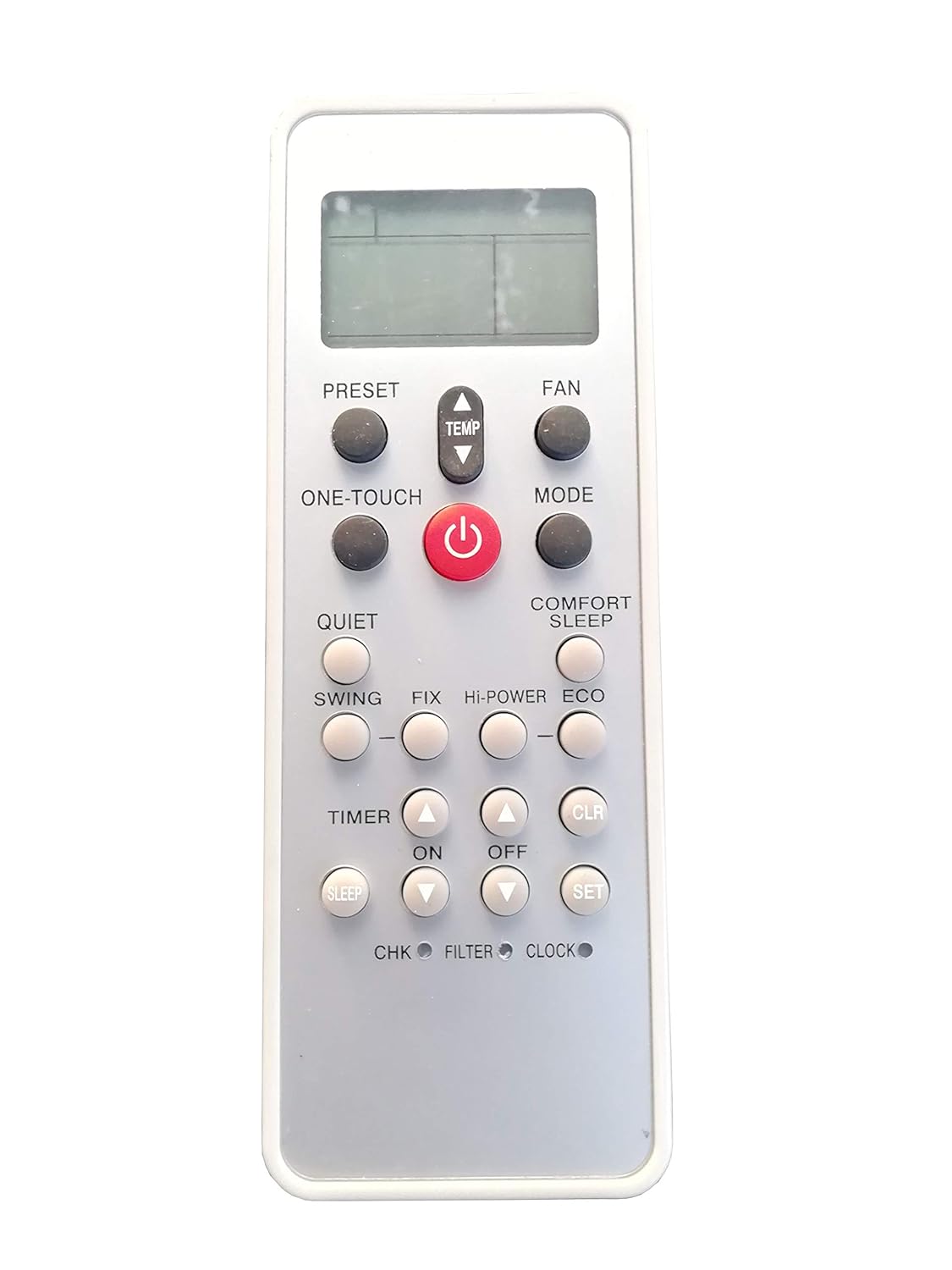 LipiWorld® WC-L03SE WH-L03SE AC Remote Control Compatible for Toshiba AC Remote VE-117