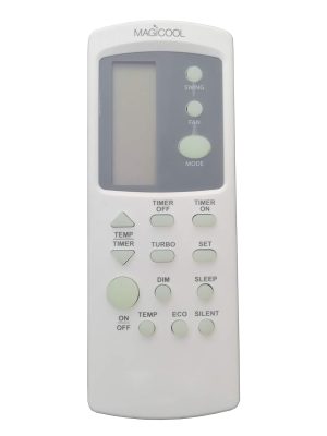 LipiWorld® 210 MGCL DLX 3S Split AC Remote Control Compatible for Whirlpool Magicool AC Remote