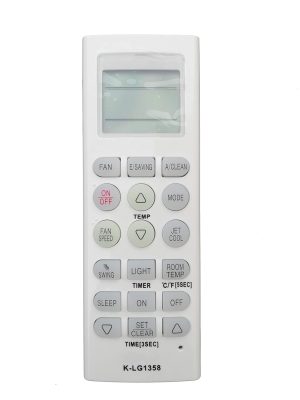 LipiWorld® K-LG1358 Universal AC Remote Compatible with LG AC Remote