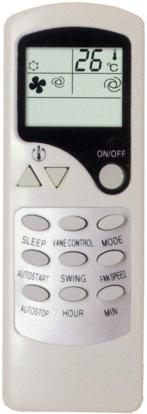 LipiWorld® 7A AC Remote Control Compatible for Carrier AC Remote