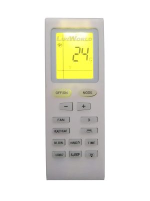 LipiWorld® 18 AC Remote Control with Display Light Compatible for VOLTAS AC Remote with Backlight