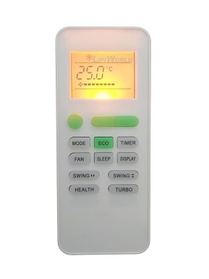 LipiWorld® 145 AC Remote Control with Display Light Compatible for IFB AC Remote with Backlight