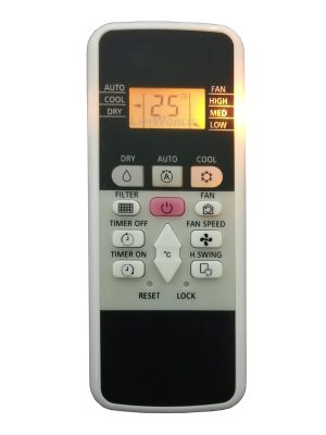 LipiWorld® 220A AC Remote (Non Inverter Model Only) with Display Light Compatible for HITACHI AC Remote with Backlight