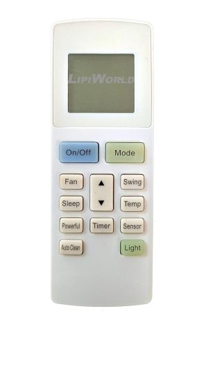 LipiWorld® 222 AC Remote Control Compatible for O General AC Remote