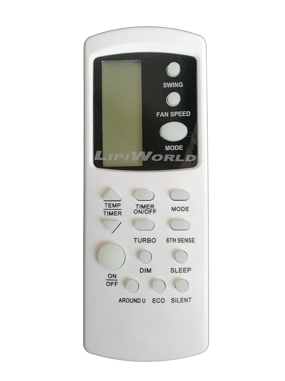 LipiWorld® 210B AC Remote Control Compatible for Whirlpool 6th Sense AC Remote