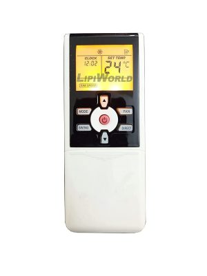 LipiWorld® 55 AC Remote Control with Display Light Compatible for Bluestar AC Remote with Backlight