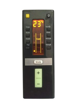 LipiWorld® 204 AC Remote Control with Display Light Compatible for I F B AC Remote with Backlight