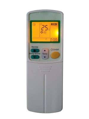 LipiWorld® 59 AC Universal Remote Control with Display Light Compatible for DAIKIN AC Remote with Backlight