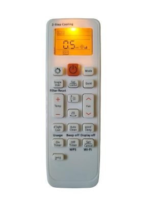 LipiWorld® 90A AC Remote Control with Display Light Compatible for Samsung AC Remote with Backlight