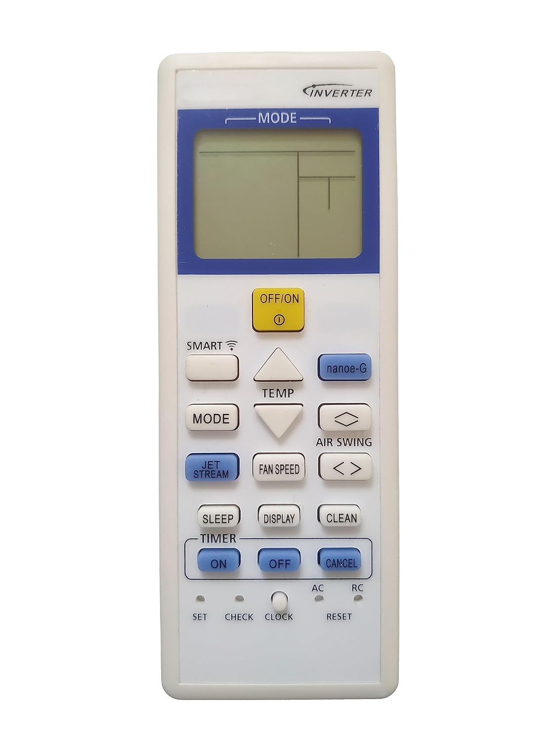 LipiWorld® 157C AC Remote Control Compatible for Panasonic AC Remote