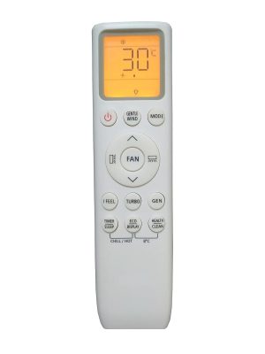 LipiWorld® 241A AC Remote Control with Display Light Compatible for TCL AC Remote with Backlight