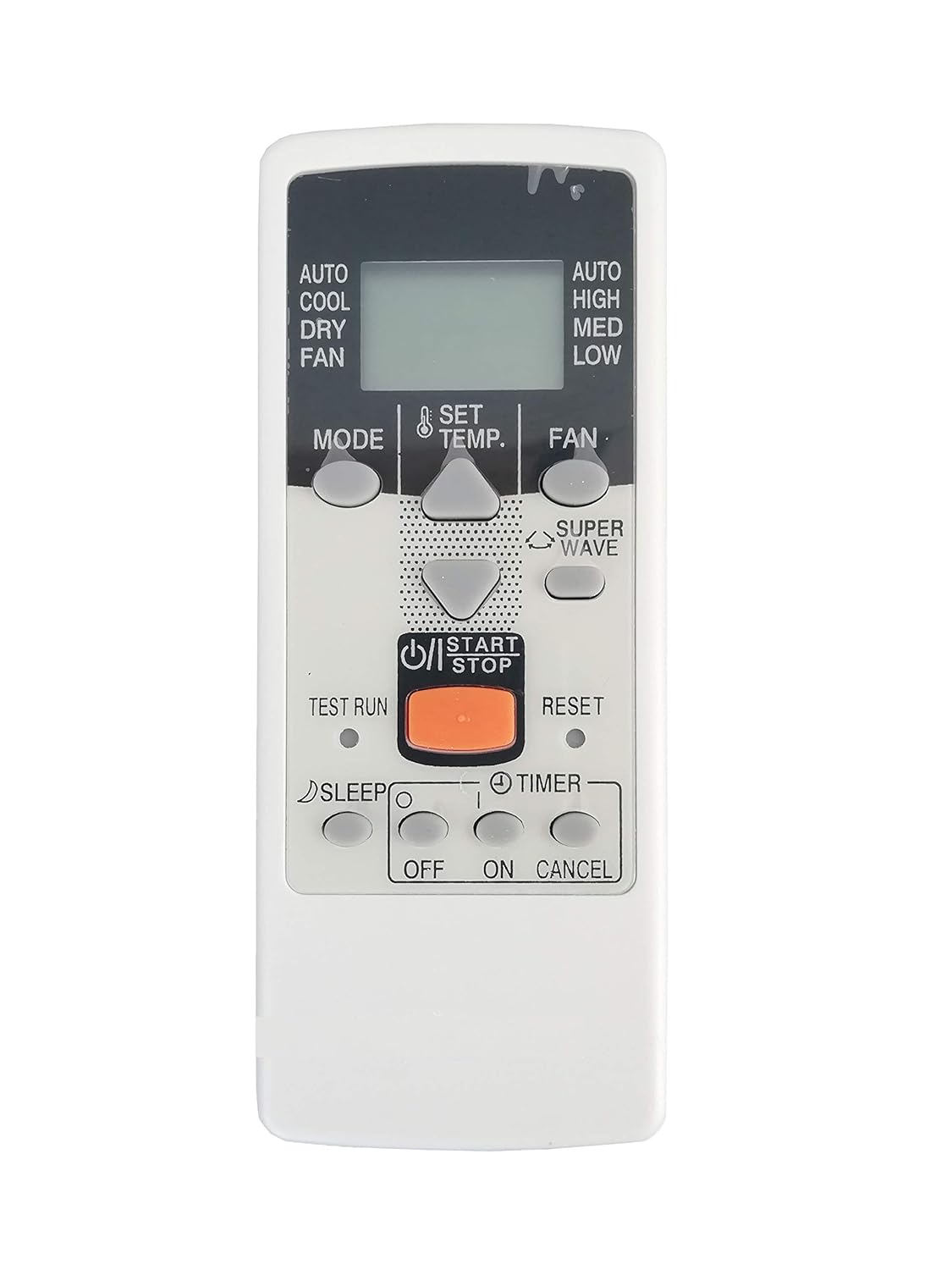 LipiWorld® AR-RCD2E AC Remote Control Compatible for O General AC Remote VE-123