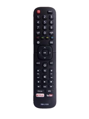 LipiWorld® RM-L1335 Universal Remote Control(EN2B27,ER-31607R,ER-22655HS,ER-22642R,ER-22641R,EN-22652A,BGH EN2h27B,EN2h27hs,EN-31603B,EN-31603B) Compatible for Hisense LED LCD