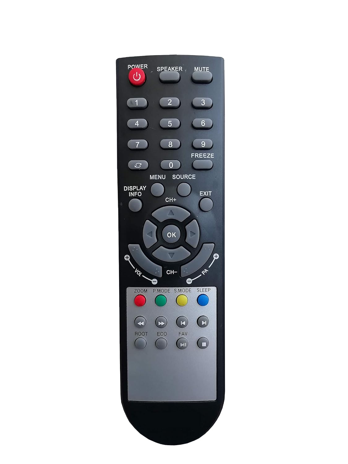 LipiWorld® WN-61 LED LCD Remote Control Compatible for Weston