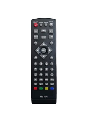 LipiWorld® LED-1602 Remote Control Compatible for INTEX Tv Remote