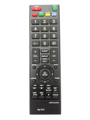 LipiWorld® SP-312 LED33 (LX279) LCD Led Tv Universal Remote Control Compatible for Speedcon Tv Remote