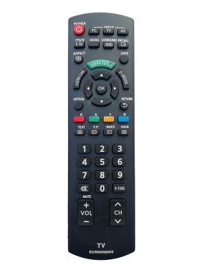 LipiWorld® EUR0000603 LCD LED TV Remote Control Compatible for Panasonic Tv Remote