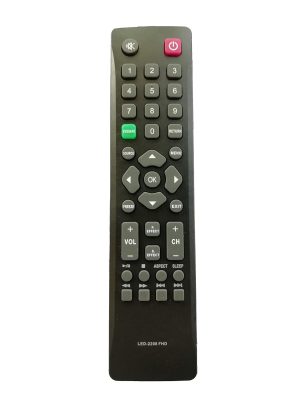 LipiWorld® LED-2208 FHD LCD LED TV Remote Control Compatible for INTEX Tv Remote