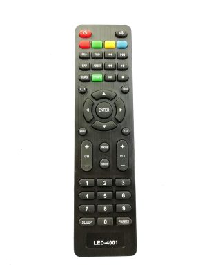 LipiWorld® LED-4001 LCD LED TV Remote Control Compatible for INTEX Tv Remote