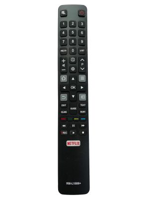 LipiWorld® RM-L1508+ LED LCD Smart TV HD Remote Control Compatible with Function Netflix TCL