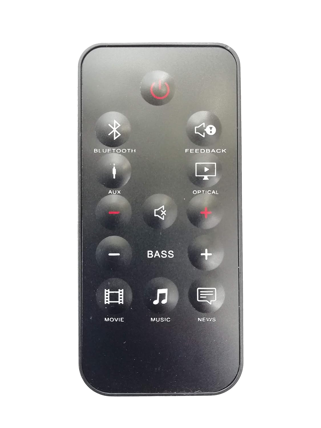 LipiWorld® SB150 Soundbar Cinema Remote Control Compatible for JBL Sound Bar Remote