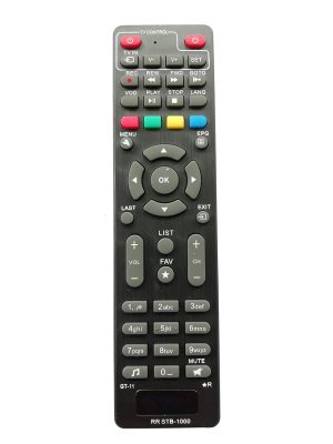 LipiWorld® GT-11 STB-1000 Remote Control Compatible for GTPL HD Set Top Box