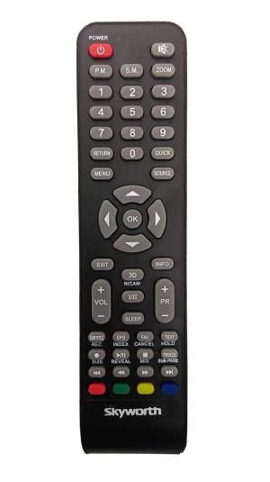 LipiWorld® 24E66A 24E58A 32E66A 42E66A 50E58 32E57 32E36 42E38 39E36 Smart TV Universal Remote Control Compatible for SKYWORTH Tv Remote