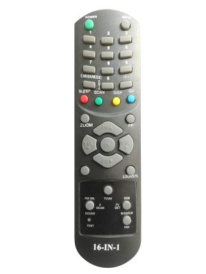 LipiWorld® 16IN1 CRT TV Universal Remote Control Compatible for Conic and More