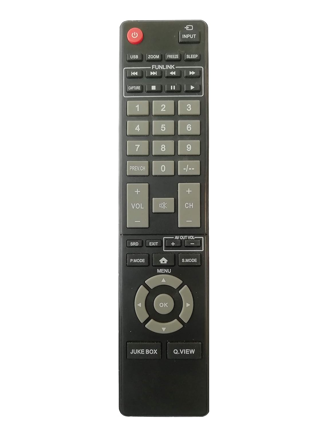 LipiWorld® LCD LED Smart TV Remote Control Compatible for Crown Tv Remote