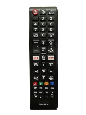 LipiWorld® RM-L1618 4K Ultra HDTV LCD LED Smart TV Remote Control with Netflix Function Compatible for Samsung