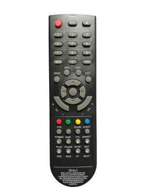 LipiWorld 16in1 Set Top Box Remote Control Compatible for SCPL-3 ACN-1 DDC3 DIGITALA Entertainment SUBODHYA Remote Controller