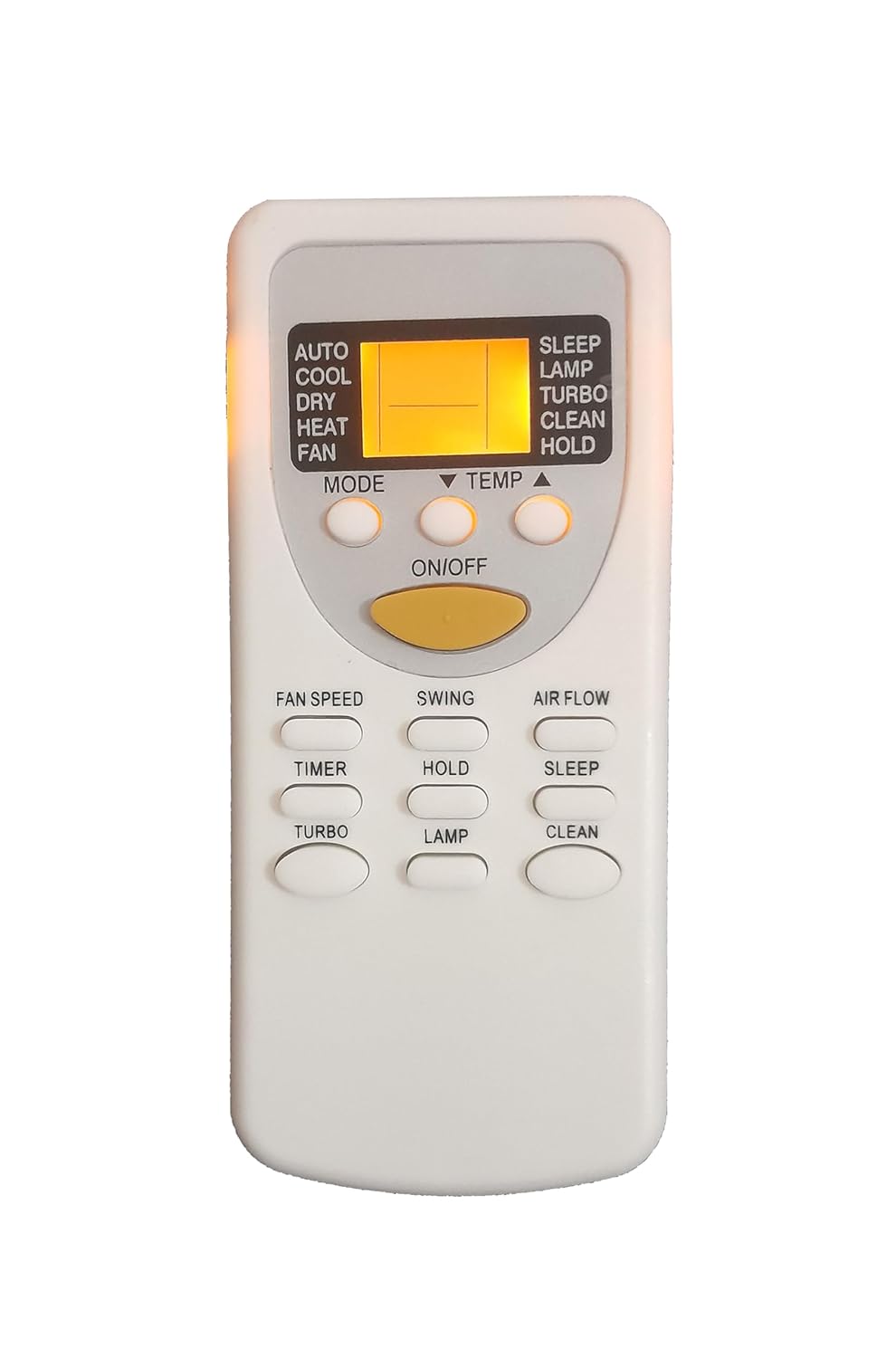 LipiWorld® 49 AC Remote Control with Display Light Compatible for Lloyd AC Remote with Backlight