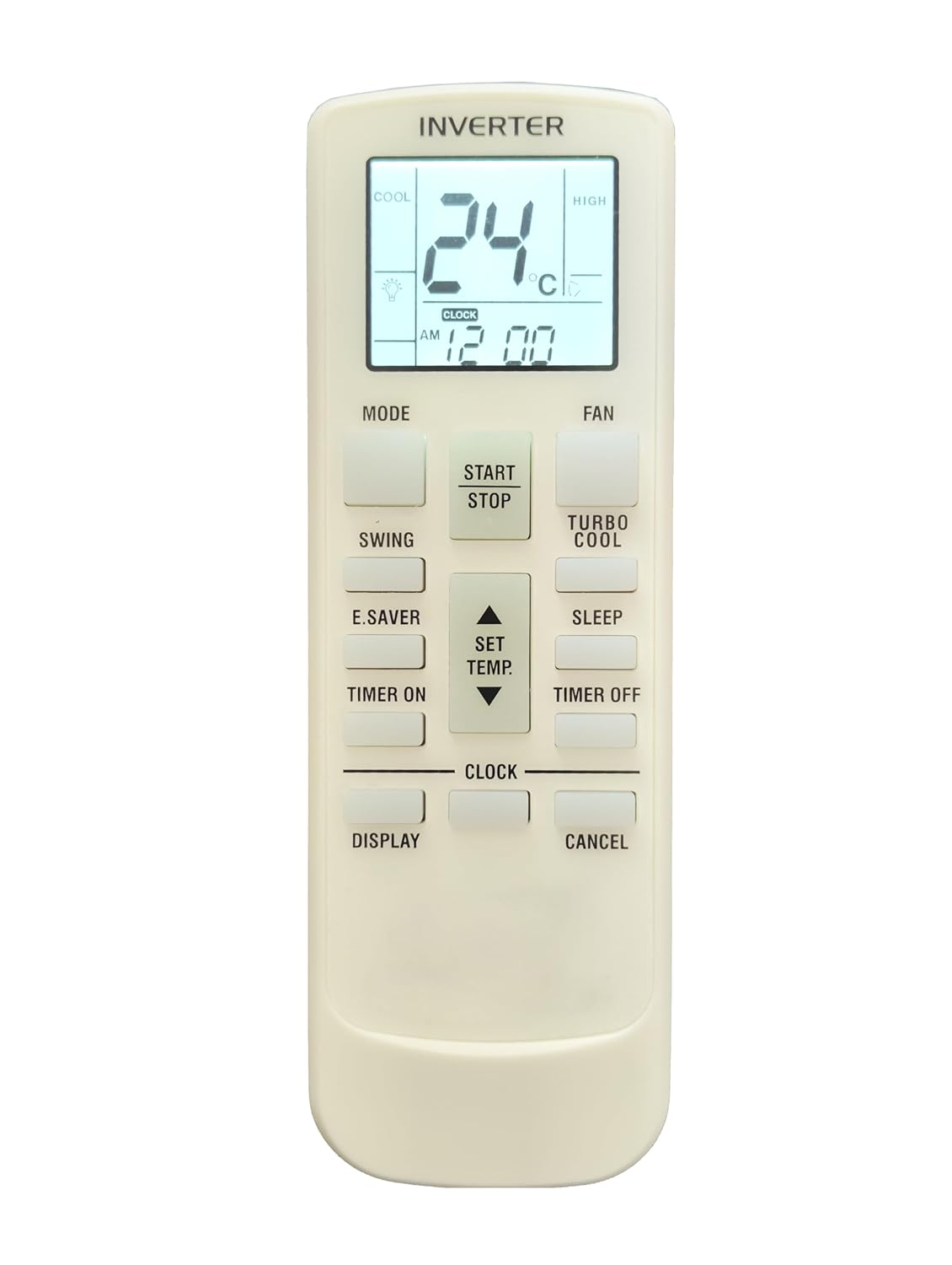 LipiWorld® 231O AC Remote Control with Display Light Compatible for (Mitsubishi AC Remote) Akabishi AC Remote