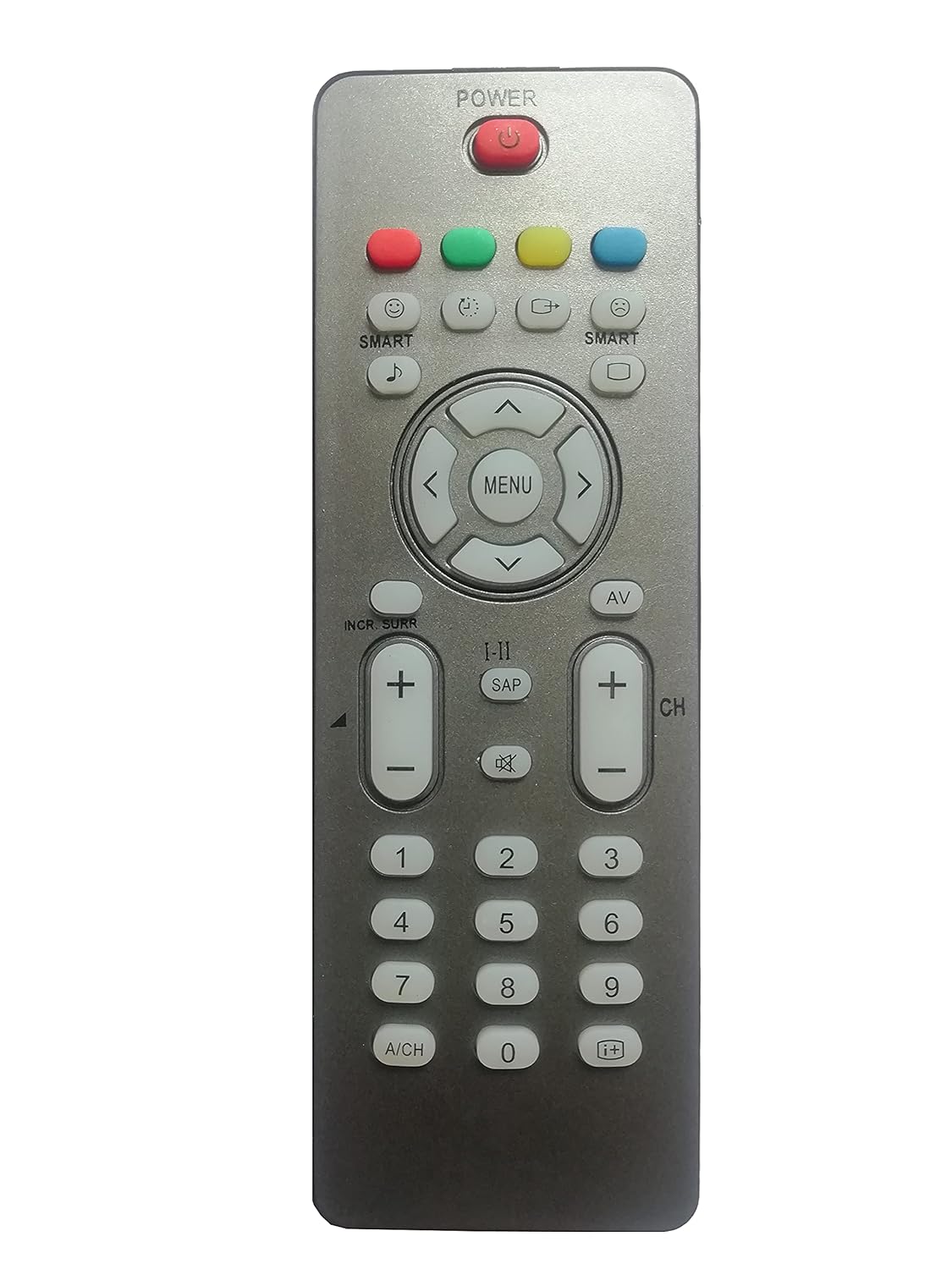 LipiWorld® S-207 CRT TV Universal Remote Control (Work with All Most) Compatible for Philips TV Remote