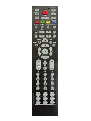 LipiWorld® BX217 Universal Remote Control Work with All Most All Types of Televisions LED LCD Plasma Smart Tv