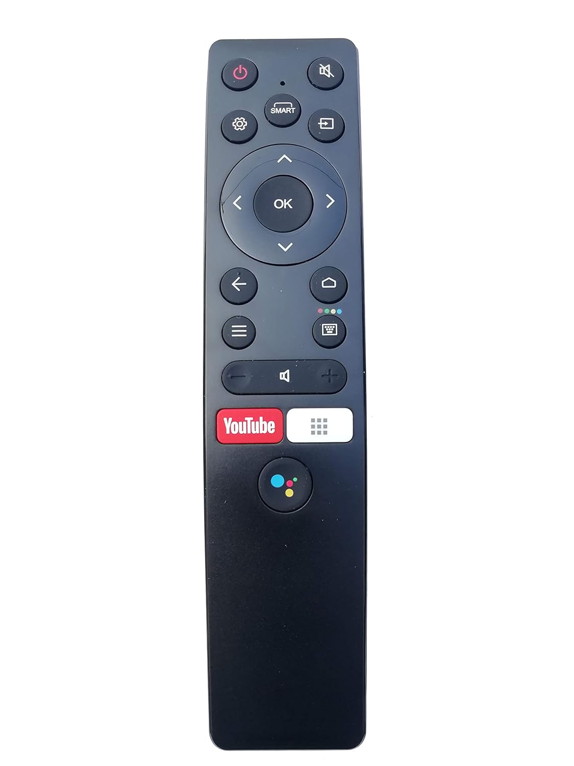 LipiWorld® 4K UHD LCD LED Smart TV Remote Control with YouTube Function Compatible for Intex