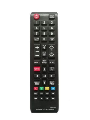 LipiWorld® UNI-56 4K Ultra HDTV LCD LED Smart TV Remote Control with Netflix Function Compatible for Samsung