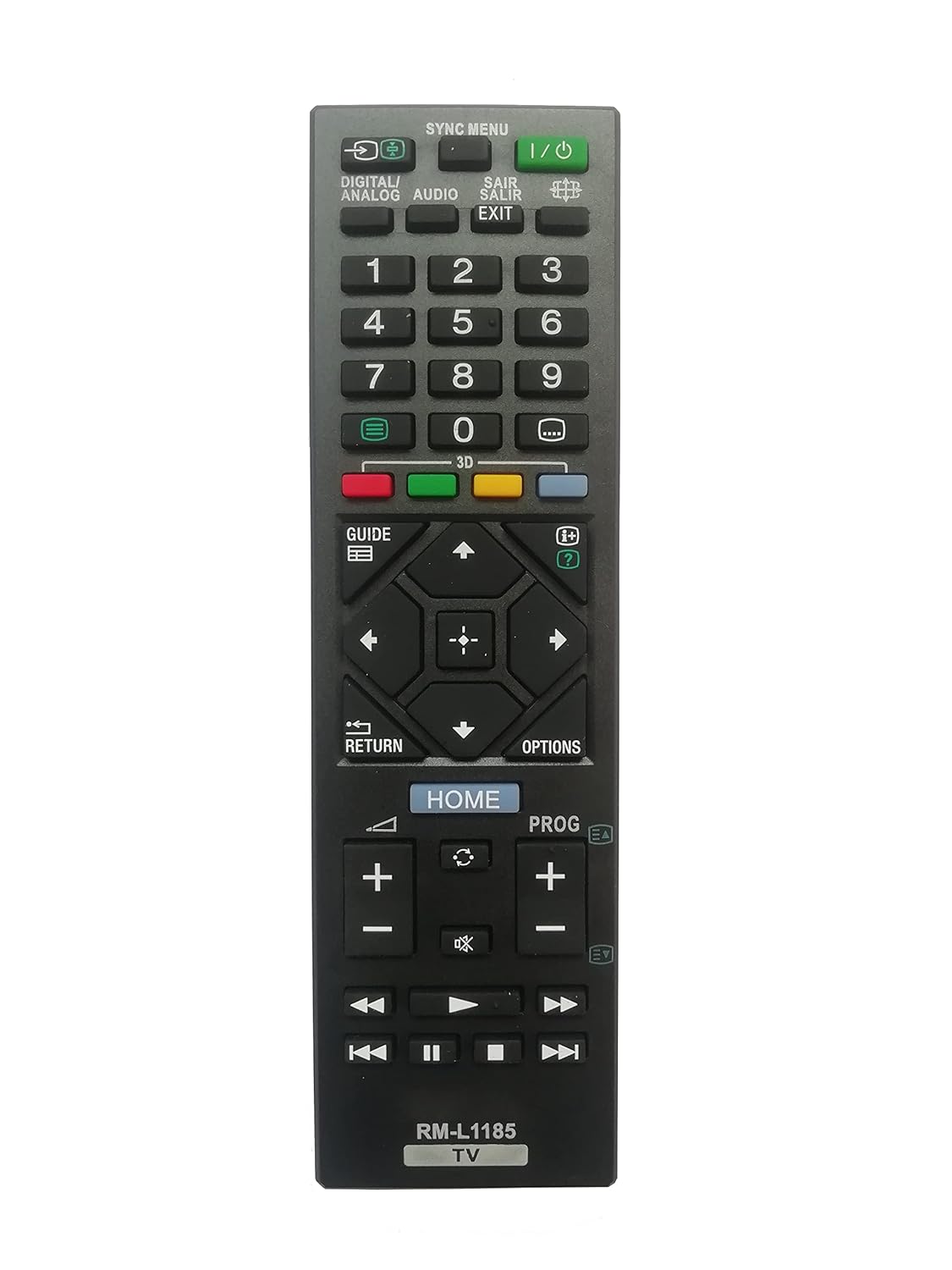 LipiWorld® RM-L1185 LCD LED Smart 3D TV Universal Remote Control Work with All Most All Compatible for Sony Bravia