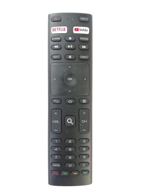 LipiWorld® Led LCD Smart tv Remote Control with Function Netflix YouTube (Without Voice) Compatible for MARQ Led