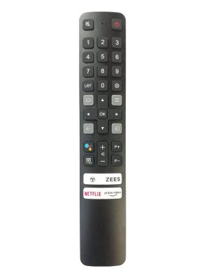 LipiWorld® LED HD Smart TV Remote Control with Prime Vedio Netflix Zee5 Fucntion (with Voice Function) Compatible for TCL