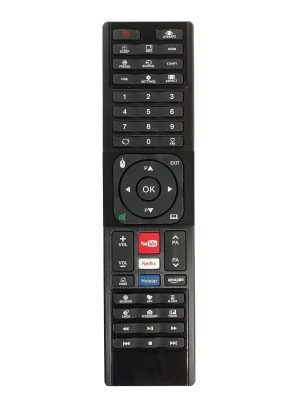 LipiWorld® LED LCD Smart TV Remote Control with Netflix Hotstar YouTube Function Compatible for Willett Tv Remote