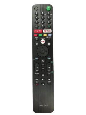 LipiWorld® RM-L1675 LED LCD Smart TV Android TV Remote Control with Netflix Google Play Function Compatible for Sony Bravia
