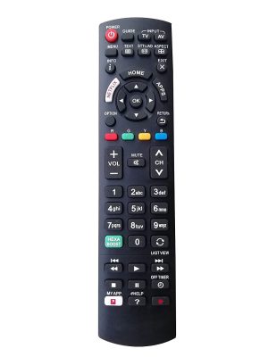 LipiWorld® RM-L1378EU Hexa Boost Netflix Function LED LCD Remote Control Compatible for Panasonic Tv Remote