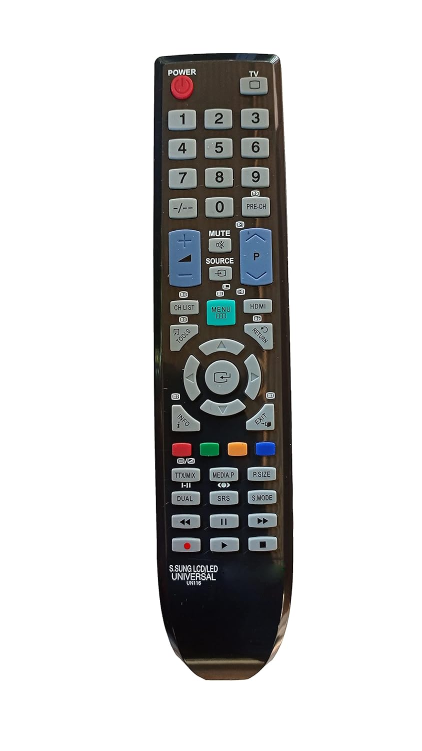 LipiWorld® UN116 LCD LED TV Universal Remote Control Work with Almost Compatible for Samsung