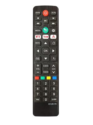 LipiWorld® CH UNI-176 LED Smart Tv Remote Control Compatible for Vise Tv Remote