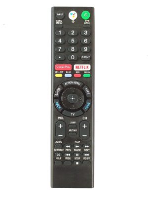 LipiWorld® RMF-TX310U LED LCD Smart TV Android TV Voice Remote Control with Netflix Google Play Function (with Voice Function) (Pairing is Must) Compatible for Sony Bravia Remote
