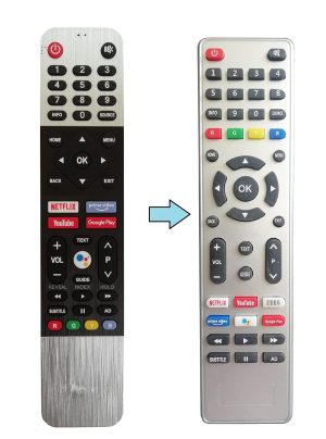 LipiWorld® LED Smart HD TV Remote Control (Without Voice in Different Body) Compatible for SKYWORTH Tv Remote