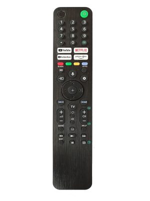 LipiWorld® RMF-TX520P Led LCD Smart TV Android TV Voice Remote Control with Netflix YouTube Prime Video Function Compatible for Sony Bravia Remote